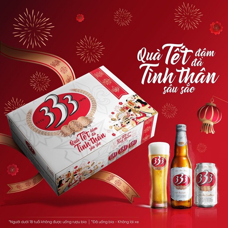 Bia 333 – “Quà Tết đậm đà tình thân sâu sắc” 