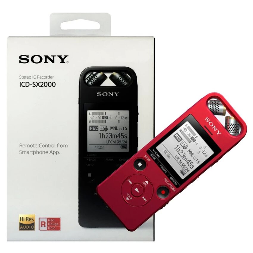 Hình ảnh máy ghi âm Sony ICD-SX2000