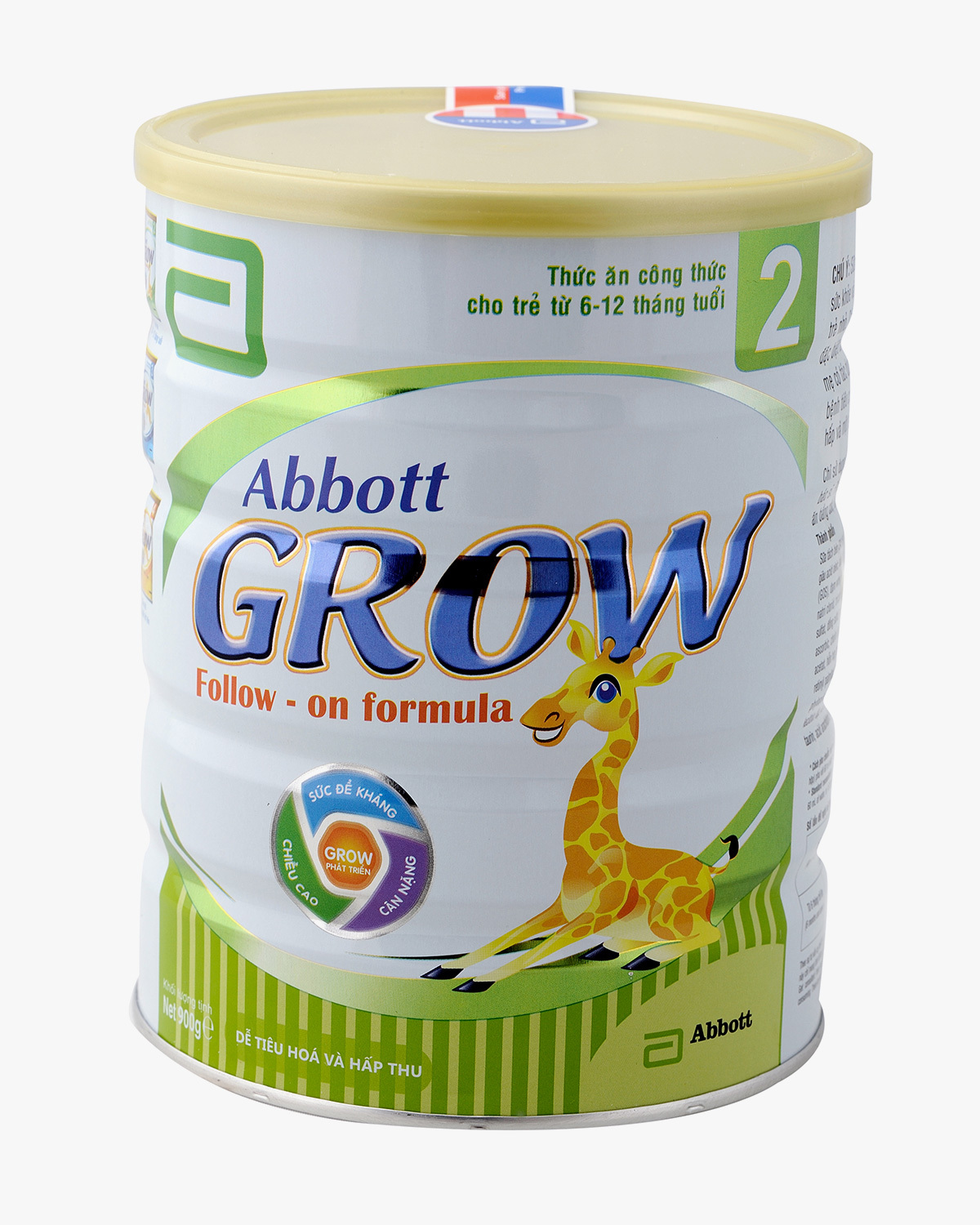  Abbott Grow 2 với công thức dinh dưỡng được thiết kế khoa học cho bé từ 6-12 tháng tuổi