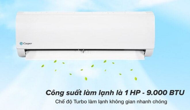 Điều hòa Casper KC-09FC32: Điều hòa 1 chiều giá dưới 3 triệu đáng sắm nhất năm 2023