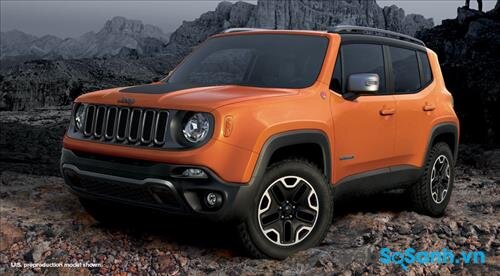 Mua xe ô tô nào an toàn nhất hiện nay: xe ô tô Jeep Renegade