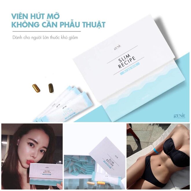 Đánh tan nỗi lo về cân nặng với thực phẩm chức năng giảm cân Genie Slim Recipe 