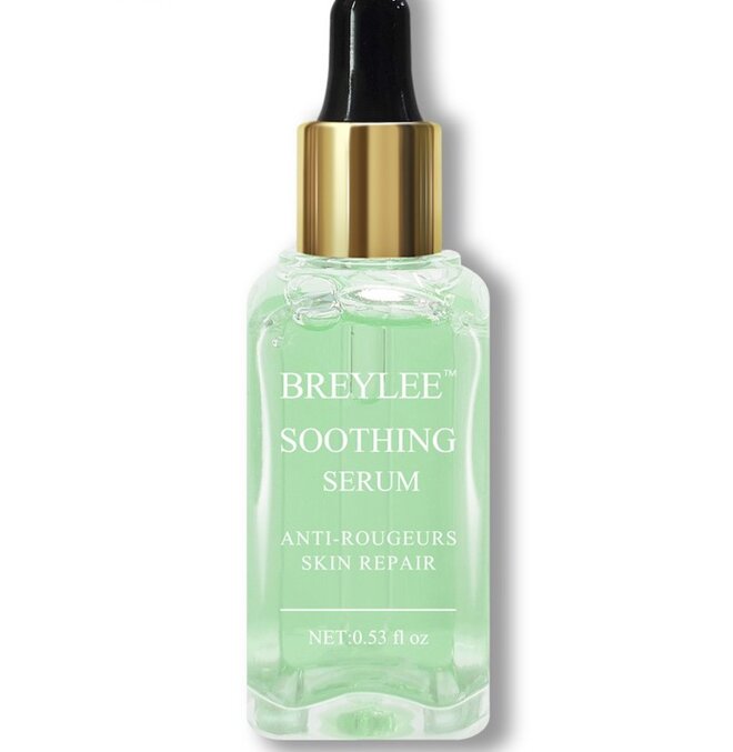 Serum Breylee phục hồi da có màu xanh dịu nhẹ, giúp phục hồi làn da nhanh chóng