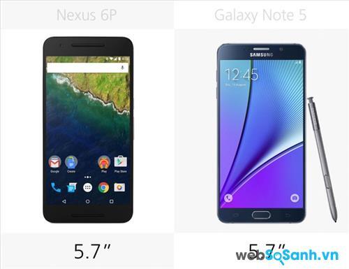 Cùng kích thước nhưng màn hình Galaxy Note 5 tốt hơn nhờ sử dụng tấm nền Super AMOLED