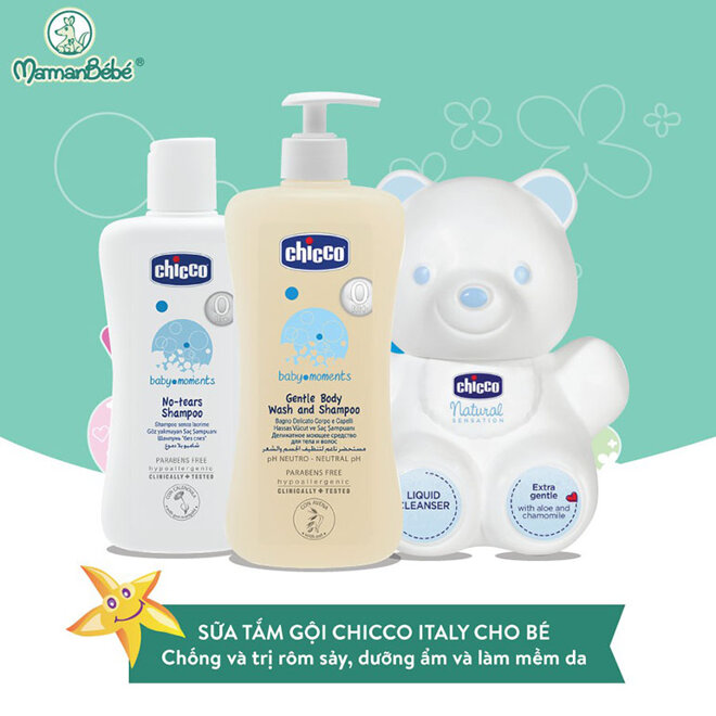 Dầu gội 0M+ Chicco (Nguồn: shopee.vn)