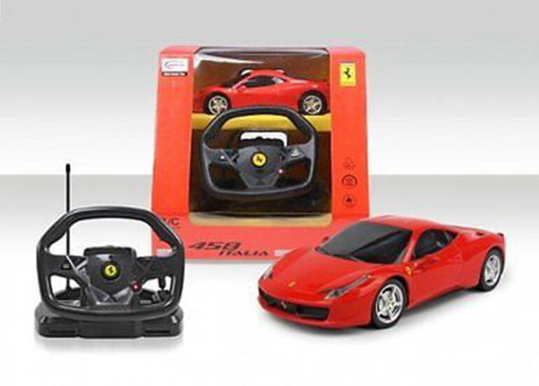 Xe điều khiển từ xa Xe Ferrari 458 Italy với volang 