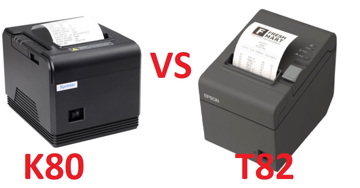 So sánh máy in bill K80 và T82 - loại nào tốt hơn?