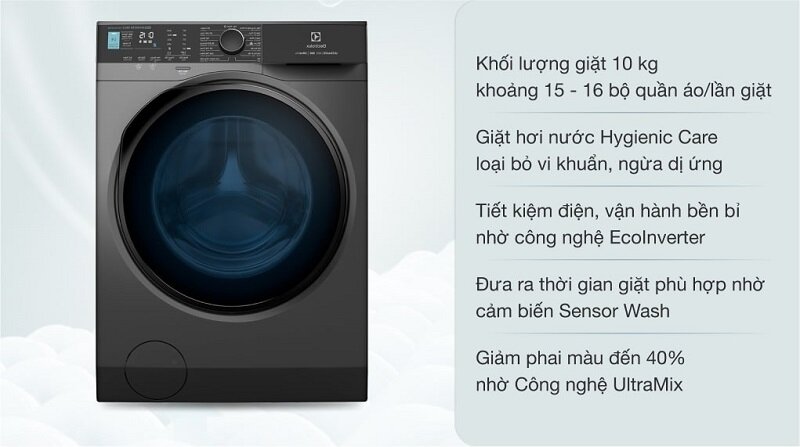 Mua máy giặt Electrolux 10kg: Đây là 4 model nhất định nên tham khảo năm 2024 này