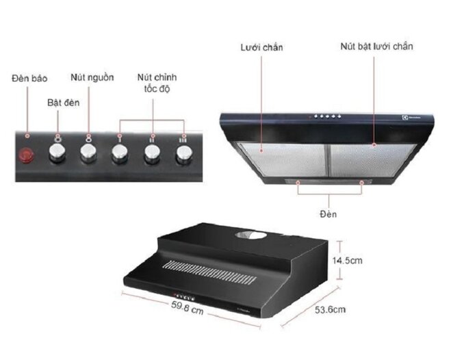 Máy hút mùi Electrolux EFT6510