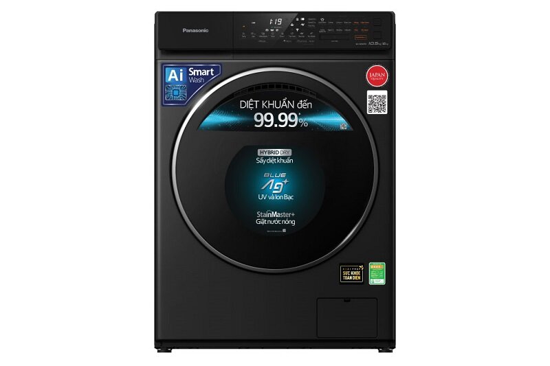 Máy giặt sấy Panasonic Inverter 10.5kg NA-S056FR1BV là một trong những chiếc máy giặt sấy mới nhất và tốt nhất trên thị trường