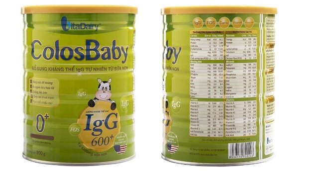 Sữa bột Colosbaby hãng VitaDairy