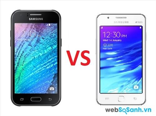 Cả hai điện thoại đều dùng màn hình TFT, nhưng màn hình Galaxy J1 có kích thước lớn hơn