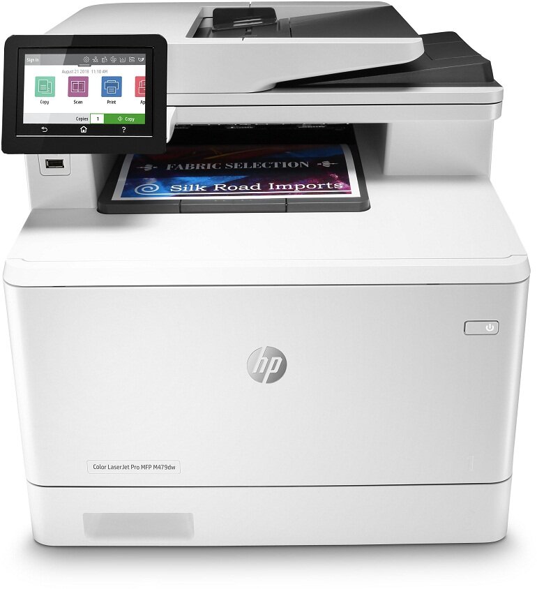 Máy in ảnh HP Color LaserJet Pro M479fdw đa năng 