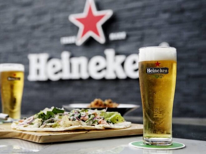 Thực phẩm kết hợp với bia Heineken