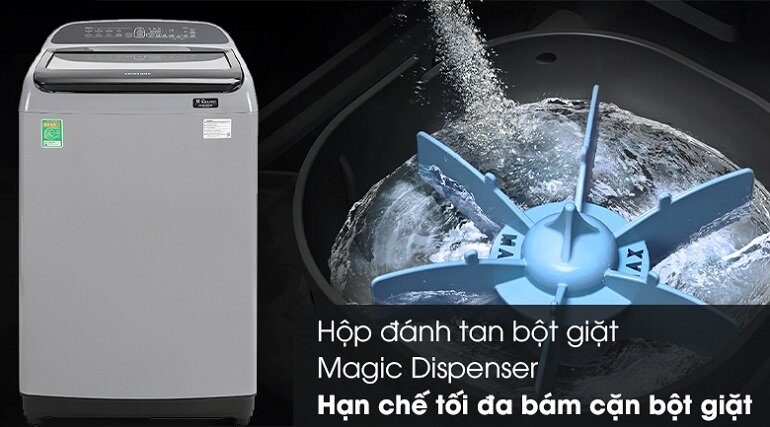 Hộp Magic Dispenser của máy giặt Samsung 10kg WA10T5260BY/SV