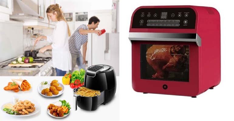 Nồi chiên không dầu Mishio là thương hiệu có xuất xứ từ Trung Quốc Nồi chiên không dầu Mishio