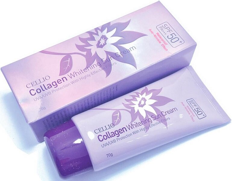 Kem chống nắng Collagen Whitening sun cream