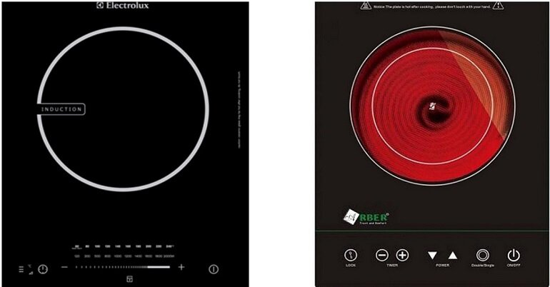 Bếp từ và bếp hồng ngoại khác nhau thế nào?