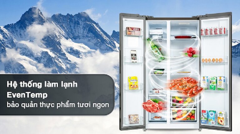 So sánh tủ lạnh Electrolux Ese6600a-avn và Beko Gno62251gbvn 
