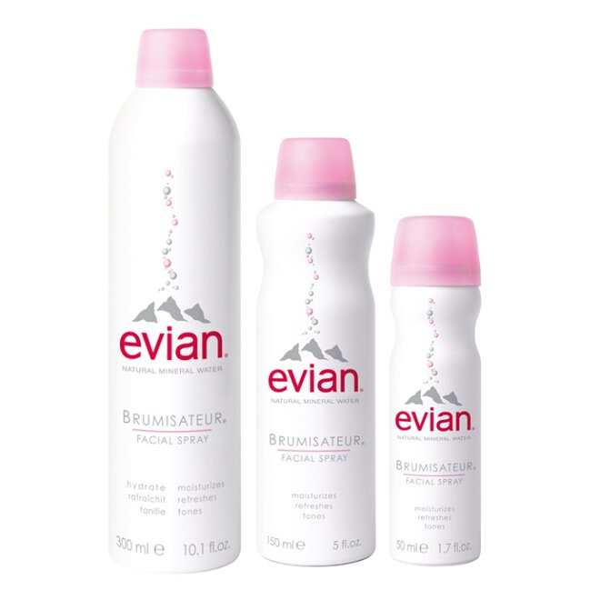 Xịt khoáng evian đến từ Pháp