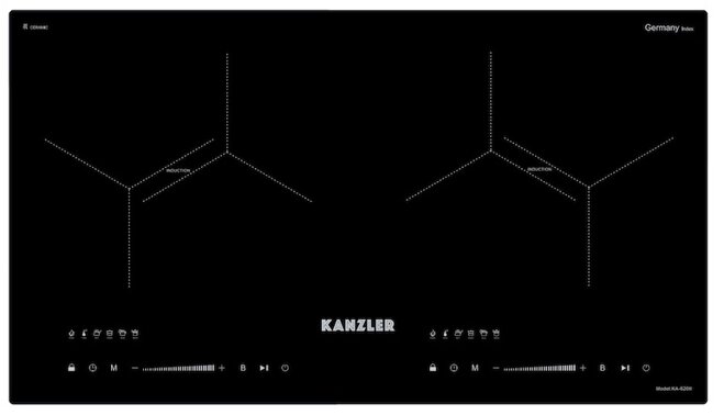 Bếp từ Kanzler ka-620ii là dòng bếp từ được sản xuất tại Malaysia theo tiêu chuẩn và công nghệ của Đức.