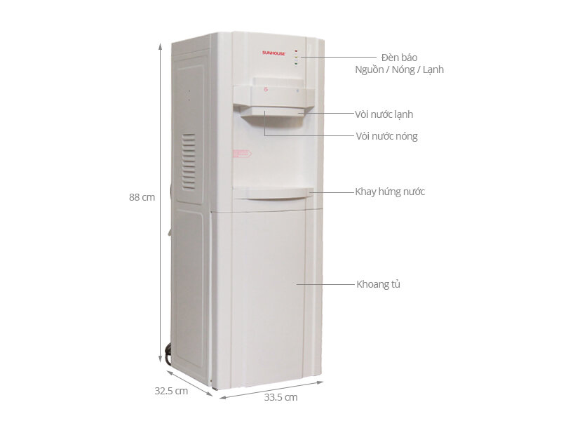Cây nước nóng lạnh Sunhouse SHD9640