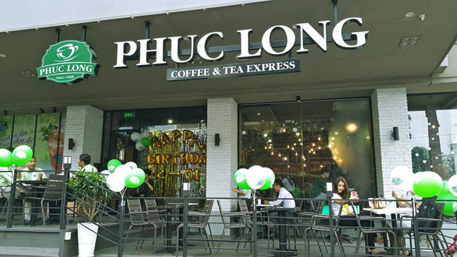 cửa hàng Phúc Long