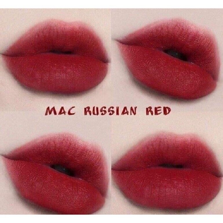 son môi Mac Russian Red thịnh hành