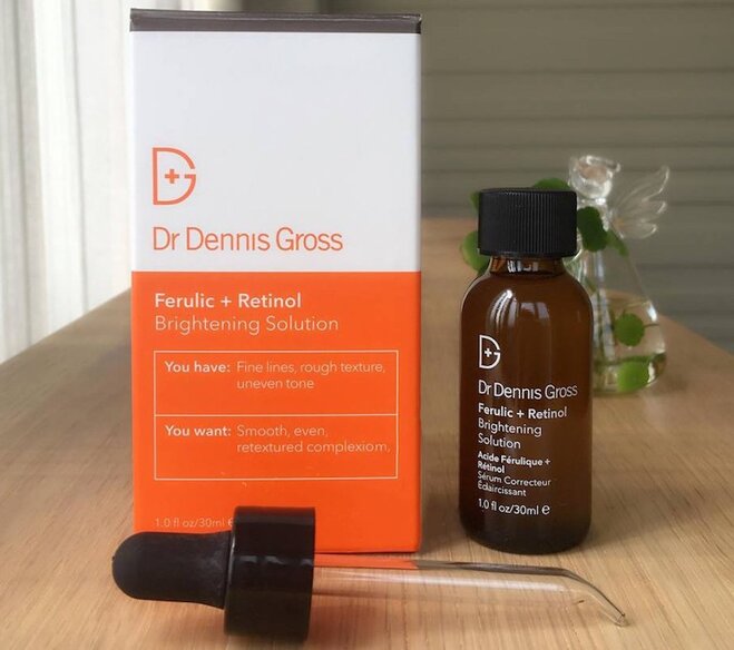 Serum Retinol DR. DENNIS GROSS SKINCARE Ferulic Acid + Retinol Brightening Solution