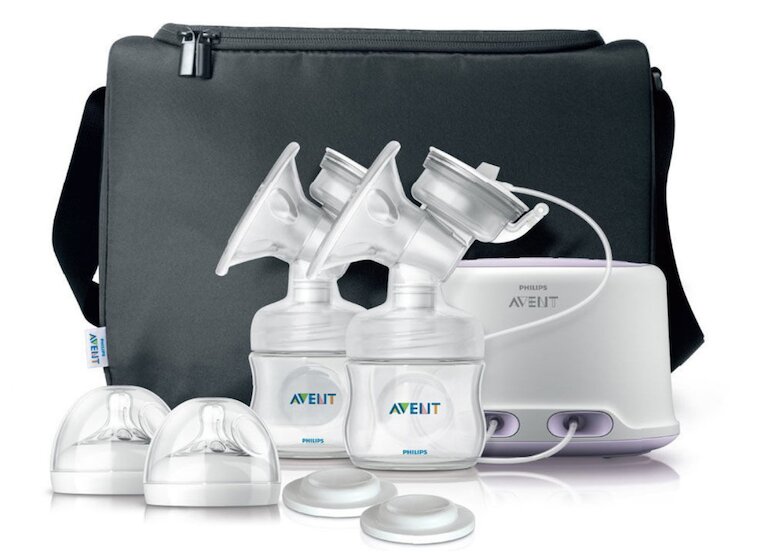 Trọn bộ máy hút sữa điện đôi Philips Avent đầy đủ, tiện dụng