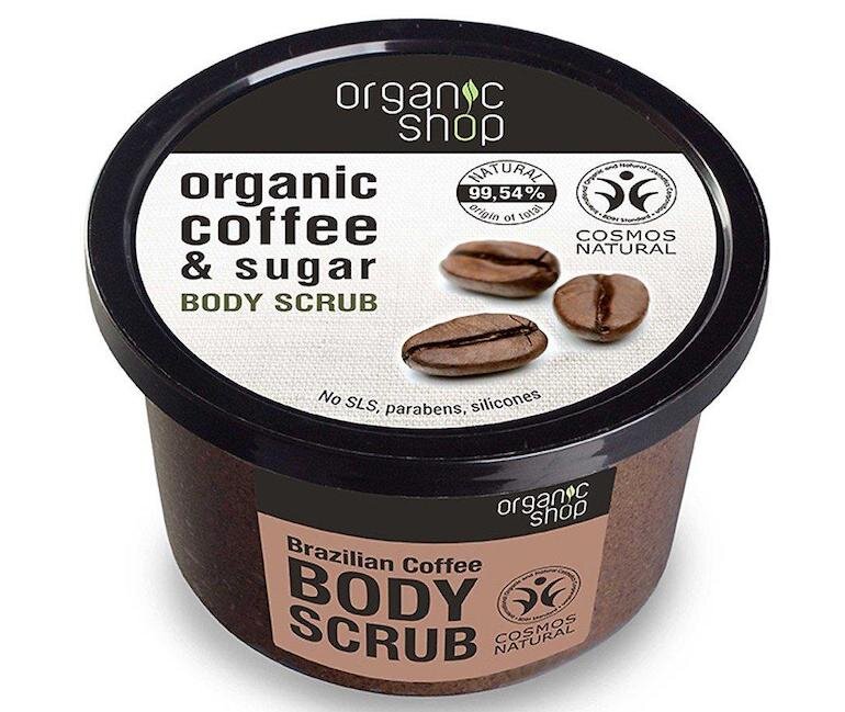 Tẩy tế bào chết toàn thân Organic Shop Organic Coffee & Sugar Body Scrub