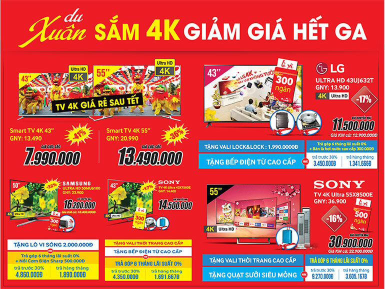 Săn smart tivi giá