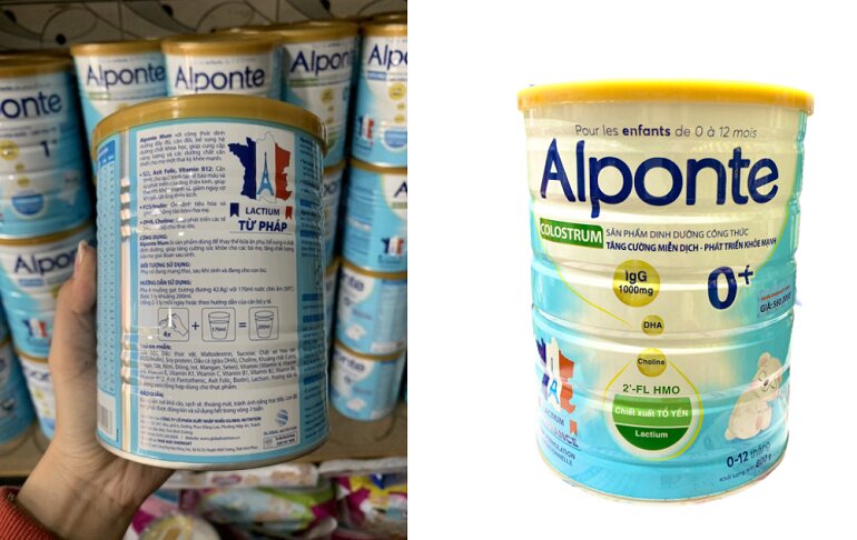 Sữa Alponte của nước nào sản xuất?