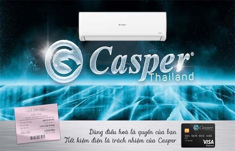 Điều hòa Casper 24000 BTU 2 chiều Inverter GH-24IS33 gas R-32 có nên mua?