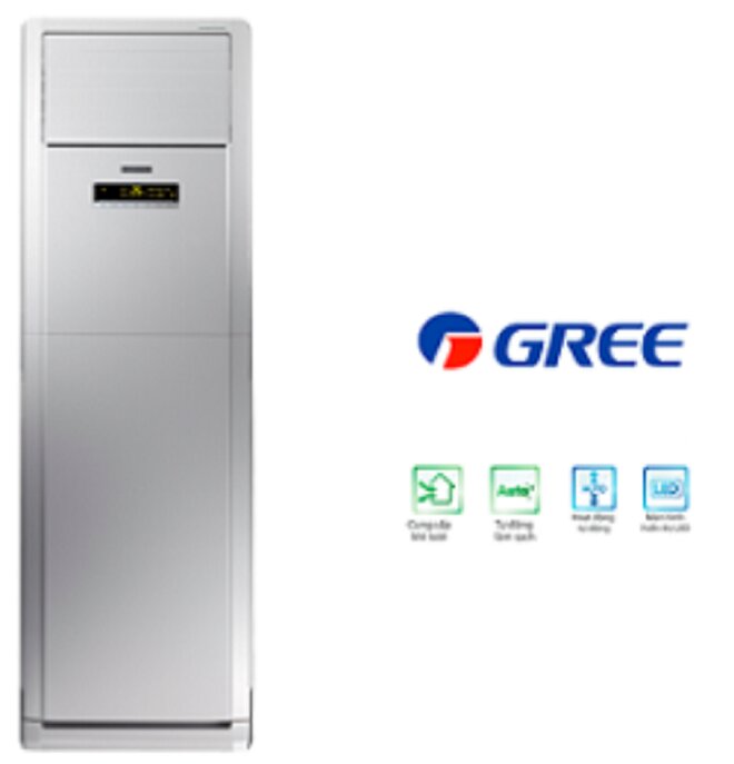 điều hòa tủ đứng Gree 2 chiều 24000 BTU GVH24AG-K1NNA5A