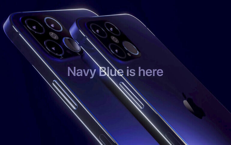 iPhone 12 Pro màu xanh navy