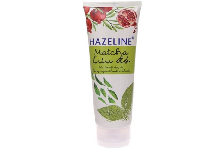 Hazeline Matcha facial cleanser - Red pomegranate