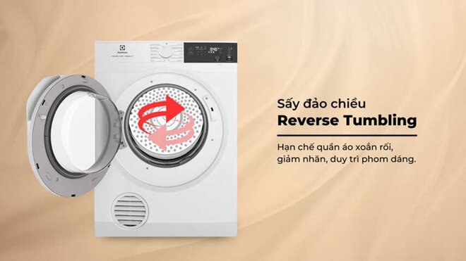 4 nâng cấp của máy sấy quần áo Electrolux UltimateCare 300 9 kg EDV904H3WC/EDV904N3SC