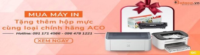 Mua máy in tặng mực in - chỉ có tại bataca.vn