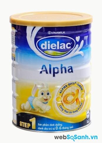 Sữa bột Dielac Alpha Step 1 