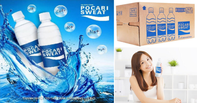 Nước uống Pocari Sweat có tốt không ? Giá bao nhiêu ?