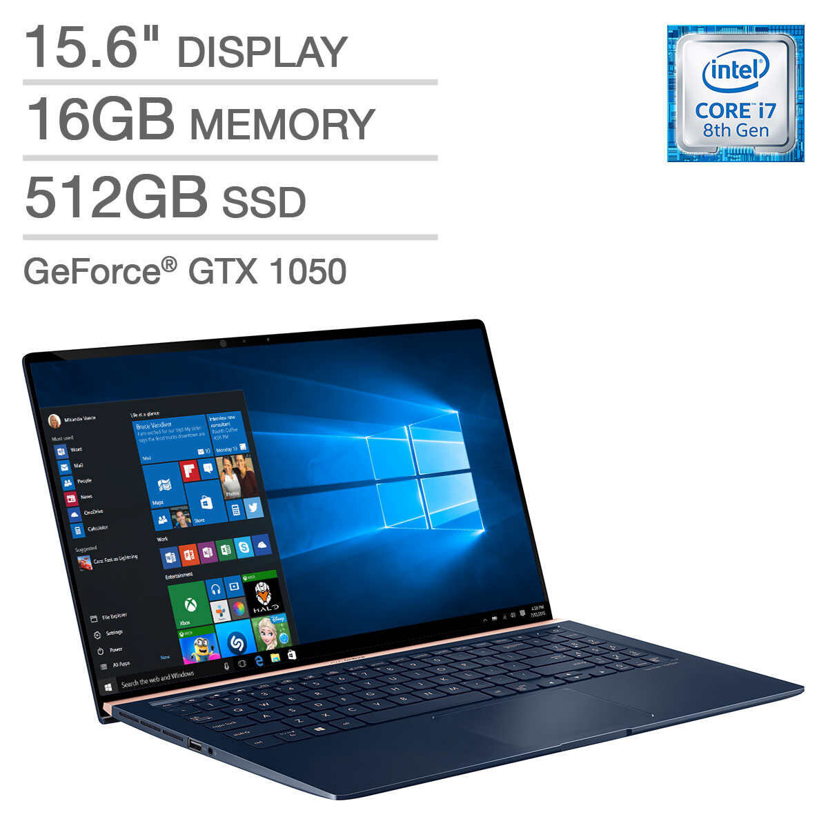 Laptop Asus ZenBook UX533FD có thiết kế tự động nâng bàn phím