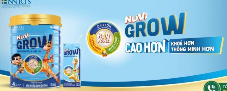 Sữa bột Nuvi Grow