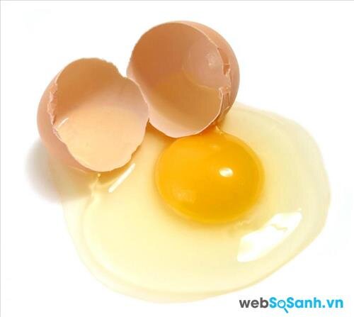 Lòng trắng trứng là chất cô-la-gen (collagen) tự nhiên