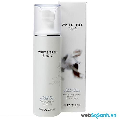 White Tree Snow Clarifying Booster Toner