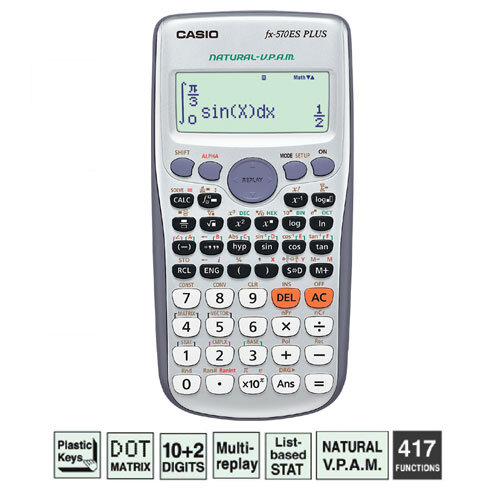 Máy tính Casio ES 570 Plus