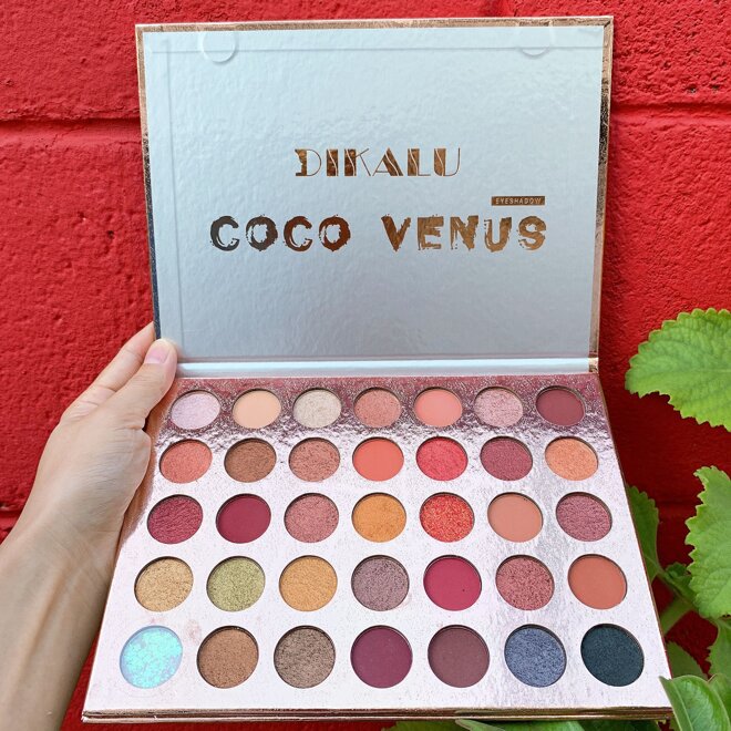 Review chi tiết bảng phấn mắt Dikalu Coco Venus