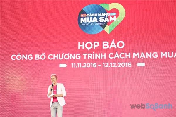 Các chương trình khuyến mãi trong cách mạng mua sắm của Lazada 2016