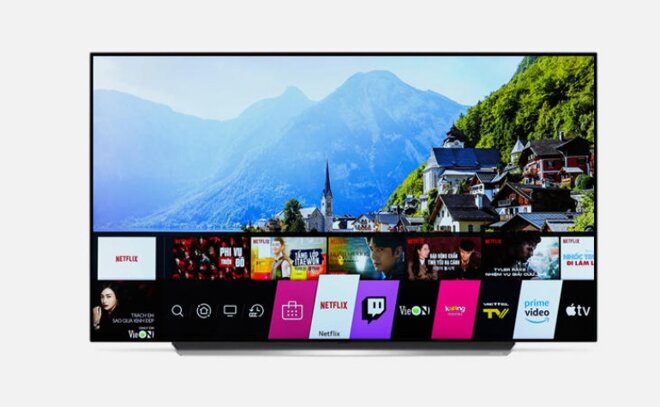 OLED Tivi 4K LG 55 inch 55G1PTA ThinQ AI sở hữu hệ điều hành WebOS 6.0 tiện ích