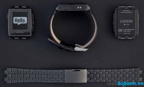 Pebble Steel Matte Black. Nguồn Internet